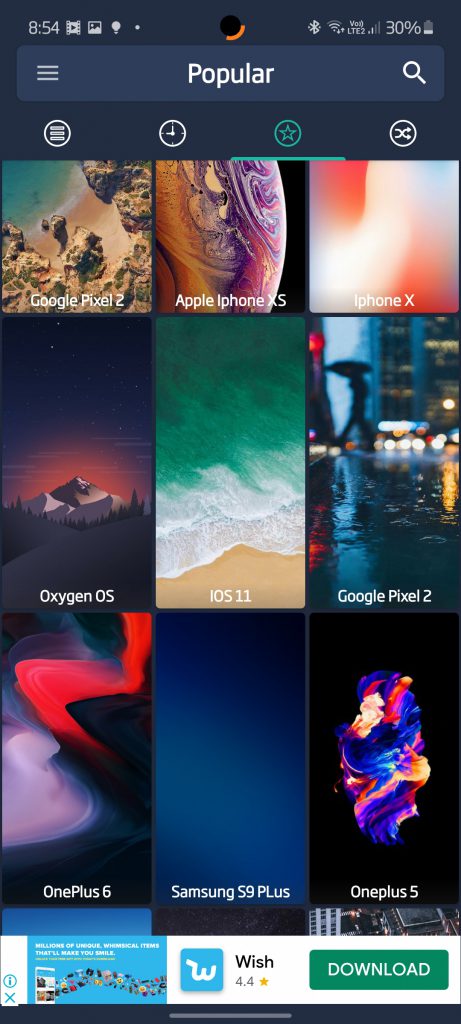 Best Android background and wallpaper apps. WalP gives you wallpapers from different phone companies.