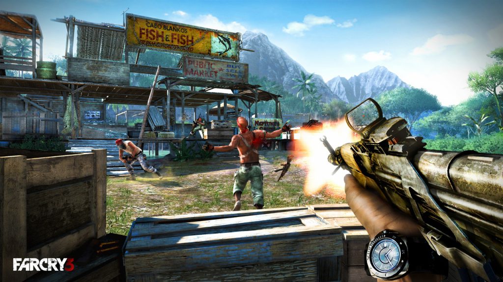 Far Cry 3 first person shooter campaign